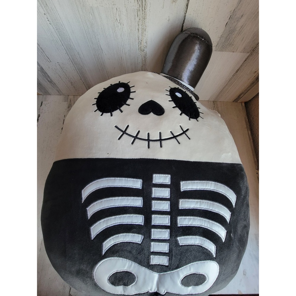 skeleton plush pillow AS IS secret‎ pocket squishy large stuffed animal